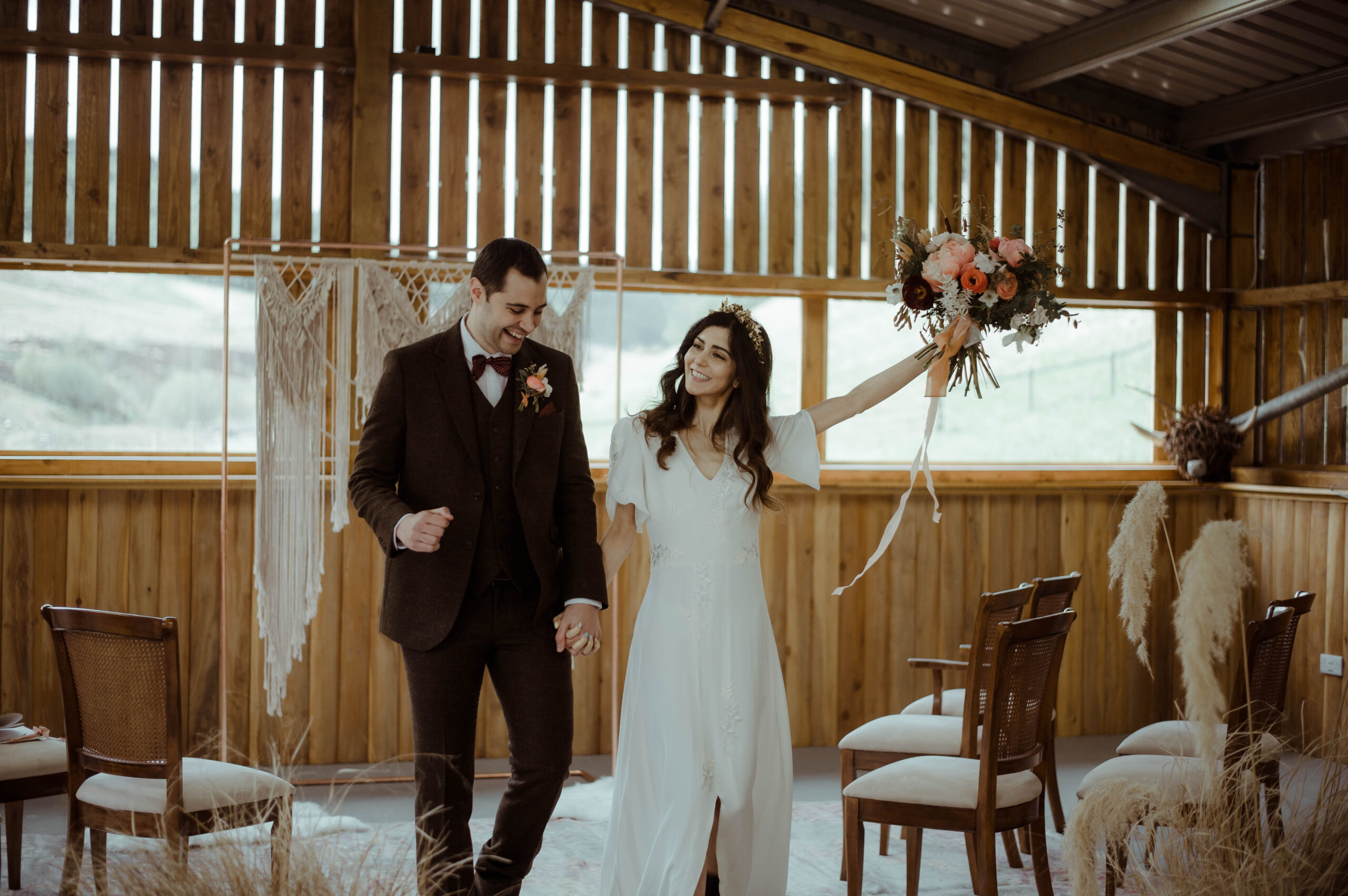 Blackhouse Forest Estate with sustainable wedding suppliers in Scotland